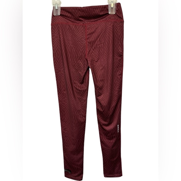 Bench Red Patterned Full Length Leggings NWT - Picture 3 of 7